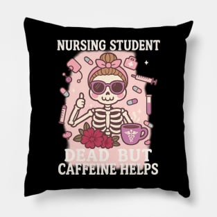 Nursing Student Future Nurse In Progress Pillow