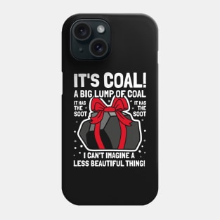 It's Coal! It's Corn Christmas Holiday Parody Phone Case