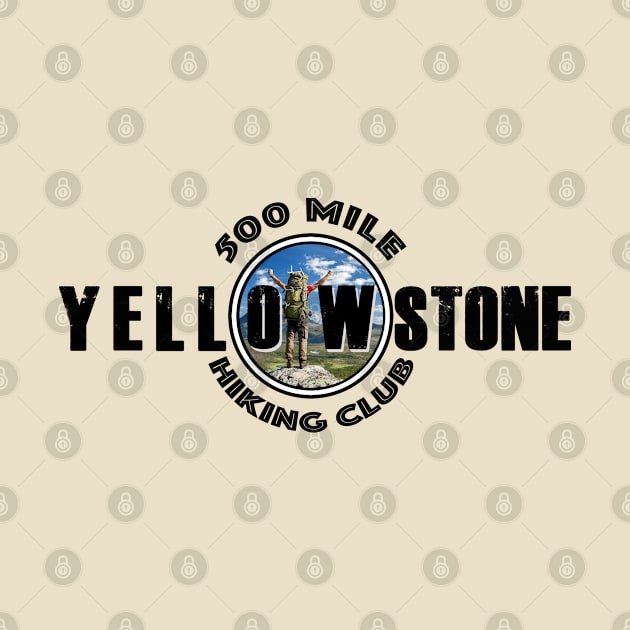 500 MILE HIKING CLUB Yellowstone National Park - backcountry hiking by Smyrna Buffalo