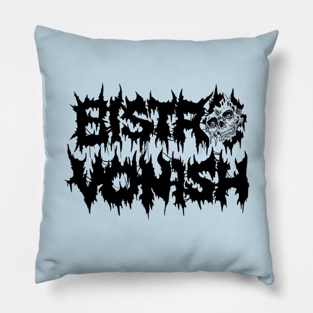 Bistro Vonish sludge Pillow by Bistro Vonish