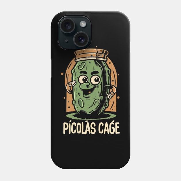 Picolas Cage Phone Case by Aldrvnd