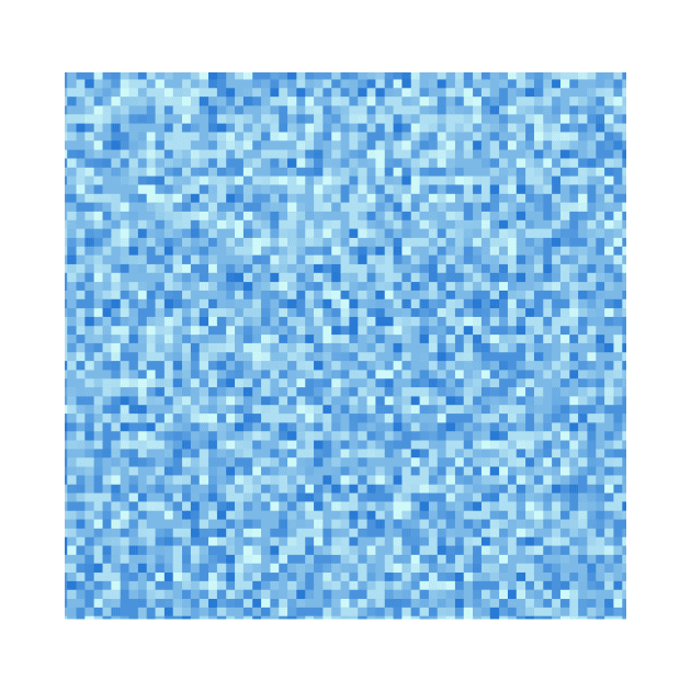 Blue Pixelated Pattern by BiscuitSnack