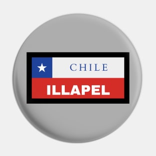 Illapel City in Chilean Flag Pin