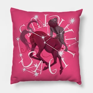 Astrology Sagittarius Season Pillow