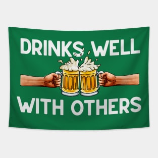 Drinks Well With Others Tapestry