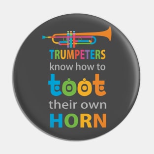 Trumpet T-Shirt Pin