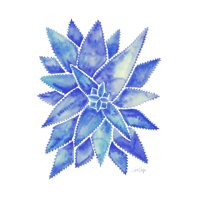 Blue Aloe Vera by CatCoq