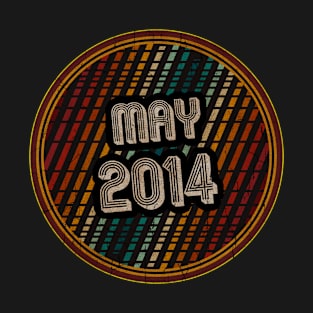 May 2014 - Circle Vintage Retro T-Shirt