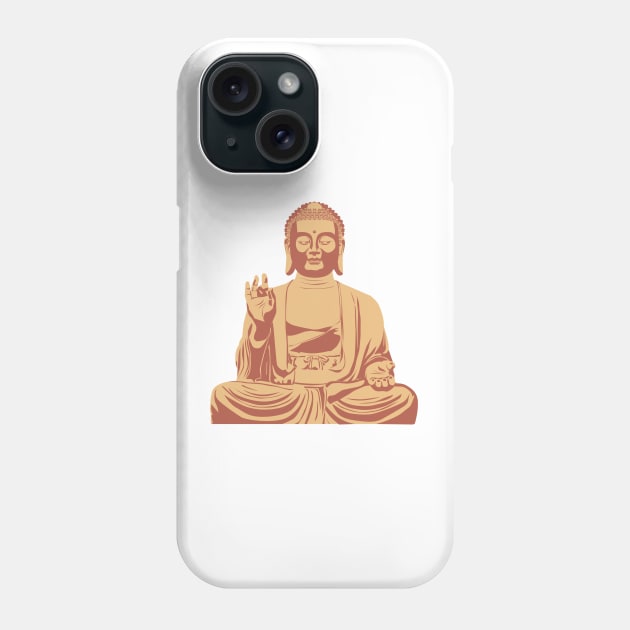 Buddha Buddhism Phone Case by Sanu Designs