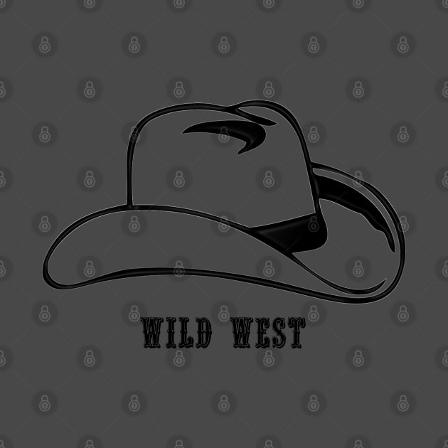 Western Era - Wild West Cowboy Hat 3 by The Black Panther