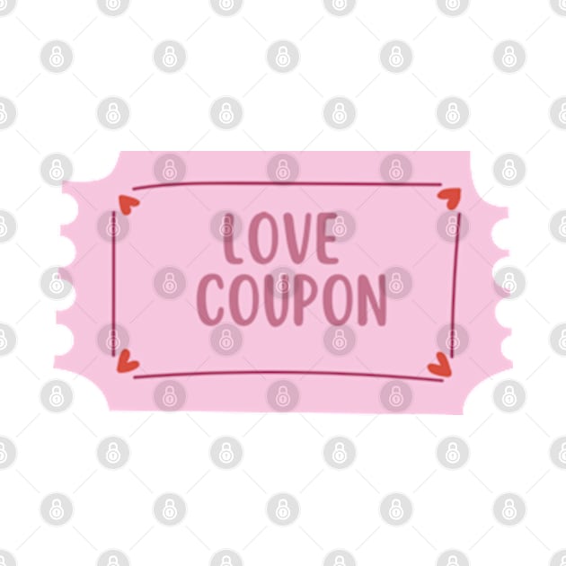 LOVE COUPON by digitalartbee