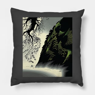 Eyvind Earle Pillow