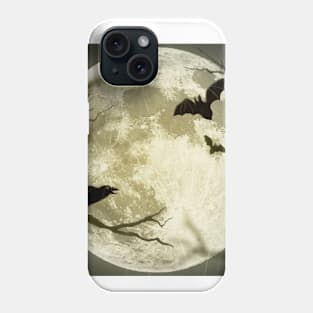 Moon bat Phone Case