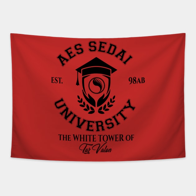 aes sedai university Tapestry by whatyouareisbeautiful