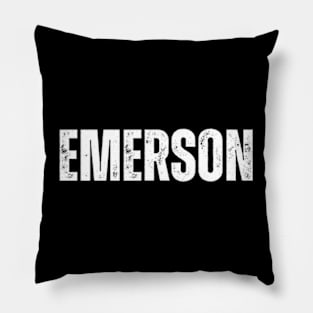 Emerson Name Gift Birthday Holiday Anniversary Pillow