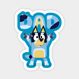 DAD BABRBLE Magnet