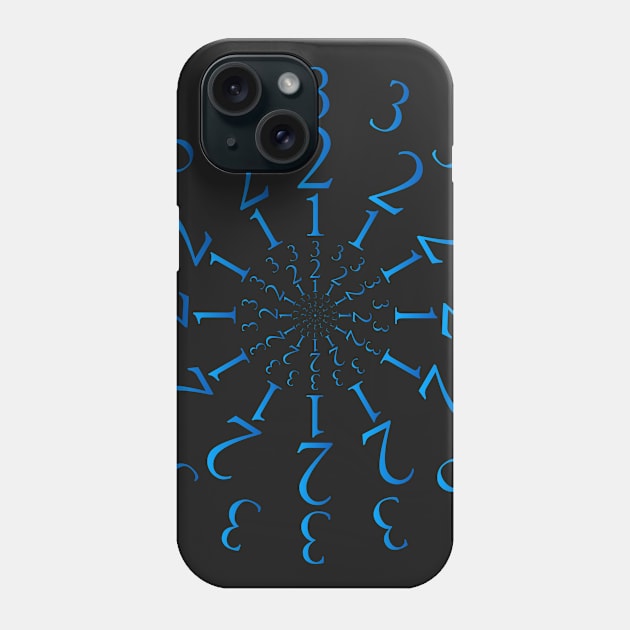 123 Mandala Phone Case by melcu