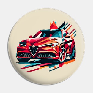 Alfa Romeo Stelvio Pin