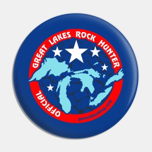 Great Lakes Rock Hunter Pin