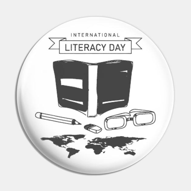 Book Celebrate International Literacy Day Pin by everetto