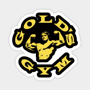 Arnold Schwarzenegger Golds Gym - gatimeta #983 Magnet