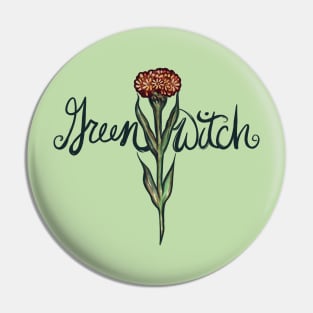 Green Witch Pin