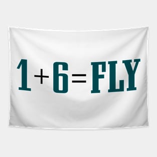 Fly Eagles Fly, Jalen Hurts, DeVonta Smith Tapestry