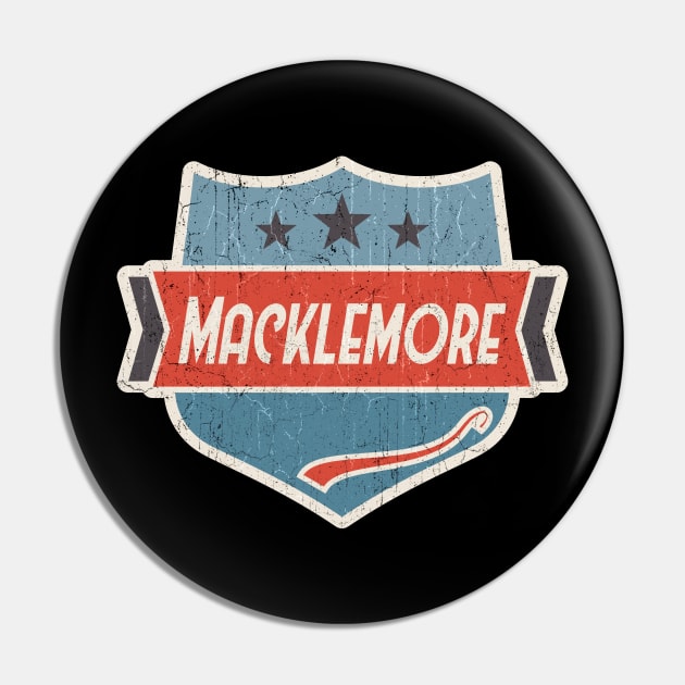 Macklemore vintage art Pin by KOKOS PAPA