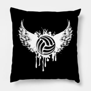 volleyball desing art Pillow