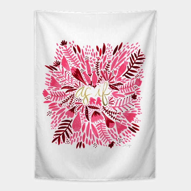 Coral - As If Tapestry by CatCoq