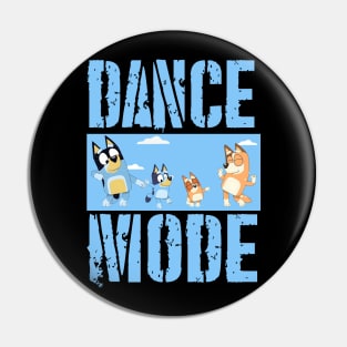 Bluey Dance Mode Pin