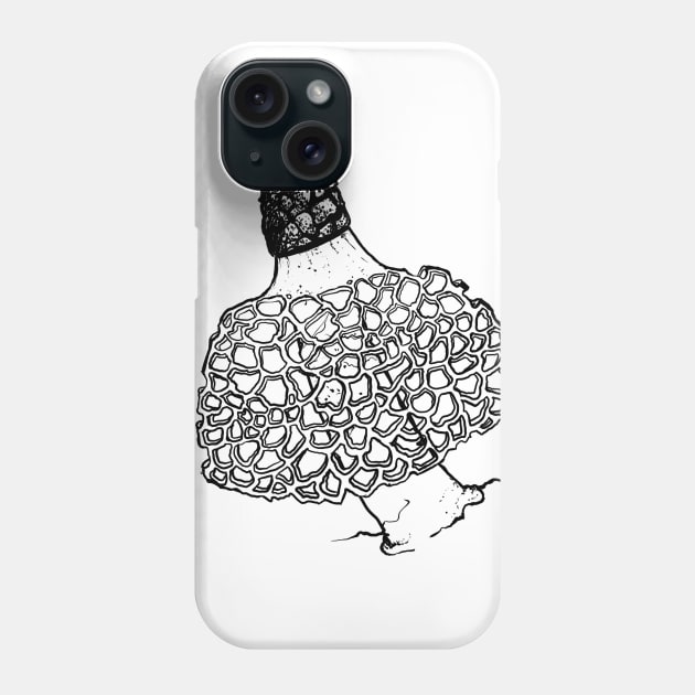 Bridal Veil Mushrooms Phone Case by mycologist