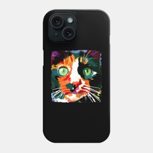 Tortoiseshell Pop Art - Cat Lover Gift Phone Case