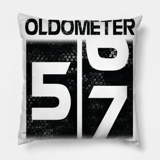 Oldometer Happy Birthday 57 Years Old Was Born In 1963 To Me You Papa Dad Mom Brother Son Husband Pillow