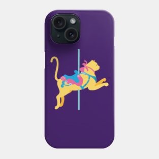 Colorful Carousel Animal Cat Phone Case