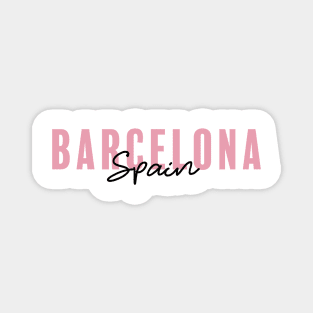 Barcelona, Spain Magnet