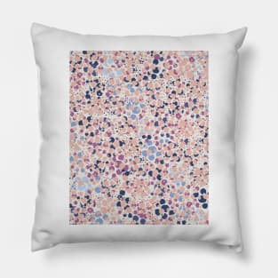 MOTAS - Spots, Dot, Coral, Pink, Blue Dots Pillow