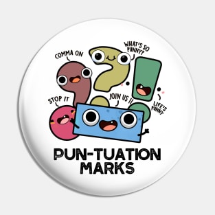 Pun-tuation Marks Cute Punctuation Marks Pun Pin