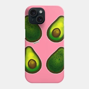 Absolutely Avocado (Quad Version) Phone Case