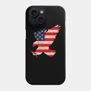 USA American Eagle Vintage Retro USA 4th July Phone Case