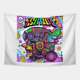 Clown Car Tapestry