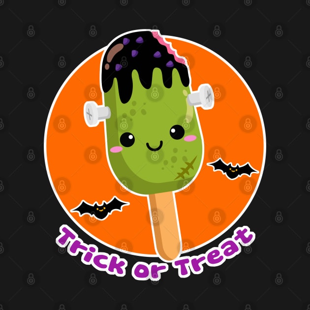 Cute Halloween Frankenstein Ice Cream by Just a Cute World