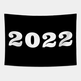 2022. Simple Typography Black 2022 design. Tapestry