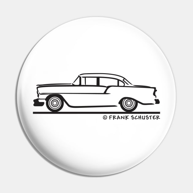 1956 Chevrolet Bel Air Sedan Pin by PauHanaDesign