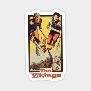 The Vikings Movie Poster Magnet