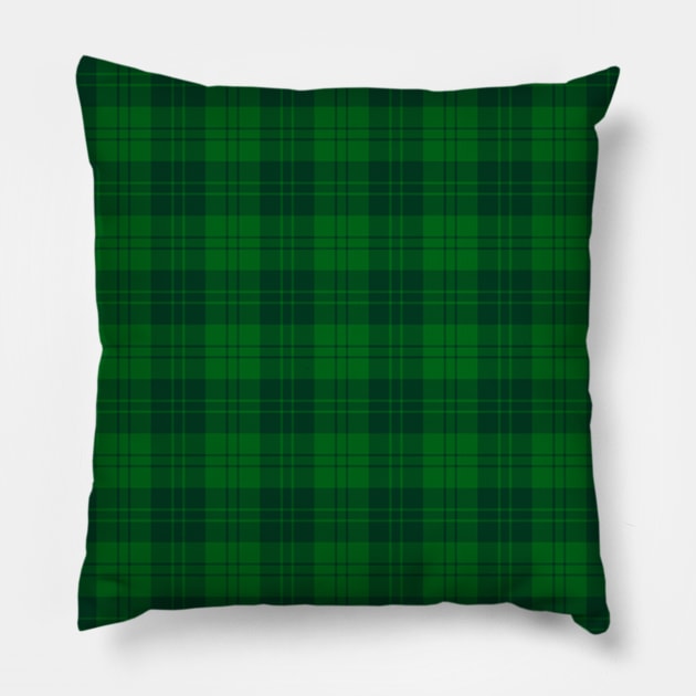 Erskine Hunting Plaid Tartan Scottish Pillow by ScottishShop