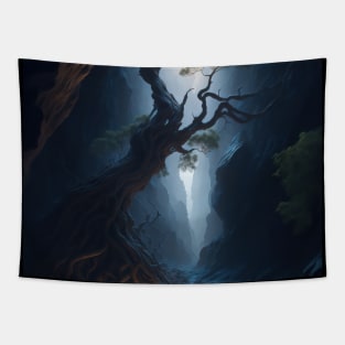 Mystic Luminous Enigma Tapestry