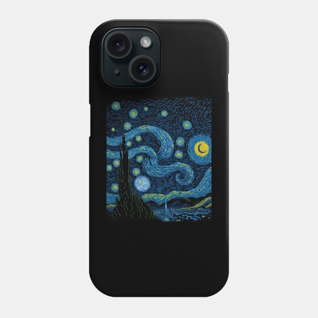 Van Gogh-Inspired Starry Night Phone Case by starryskin