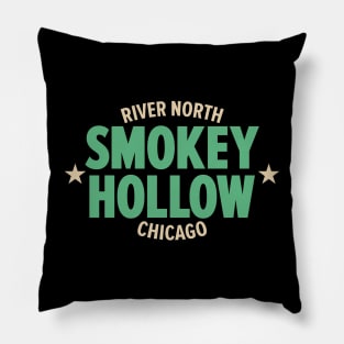 Smokey Hollow Chicago Shirt - Embrace the Legacy of River North Pillow