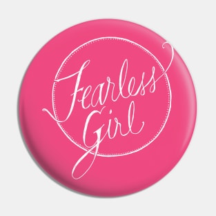 Fearless Girl Pin